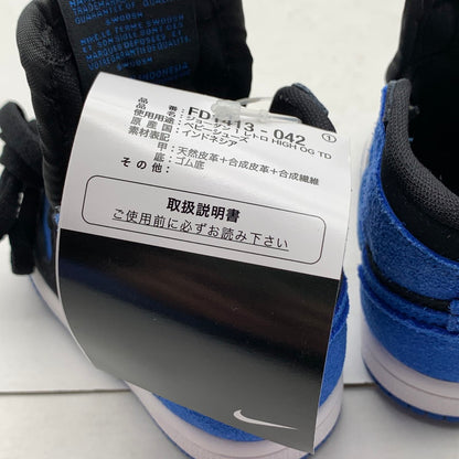 【中古美品】【キッズ】 NIKE ナイキ FD1413-042 AIR JORDAN 1 RETRO HIGH OG エアジョーダン 1 スニーカー 173-260923-gm-37-fuzh サイズ：10cm カラー：ブルー ブラック 万代Net店