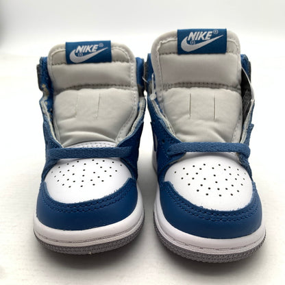 【中古美品】【キッズ】 NIKE ナイキ FD1413-410 AIR JORDAN 1 RETRO HIGH OG エアジョーダン 1 スニーカー 173-260923-gm-42-fuzh サイズ：11cm カラー：グレー ブルー 万代Net店