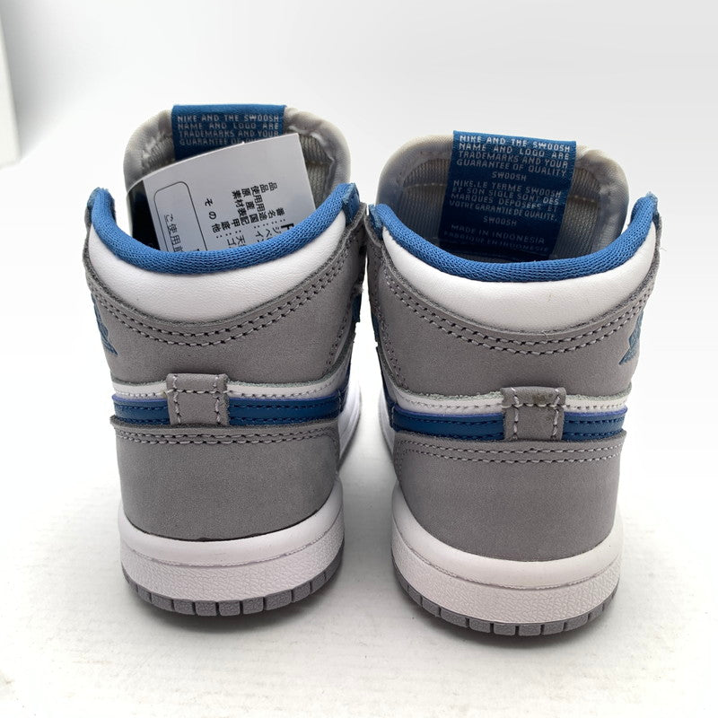 【中古美品】【キッズ】 NIKE ナイキ FD1413-410 AIR JORDAN 1 RETRO HIGH OG エアジョーダン 1 スニーカー 173-260923-gm-42-fuzh サイズ：11cm カラー：グレー ブルー 万代Net店