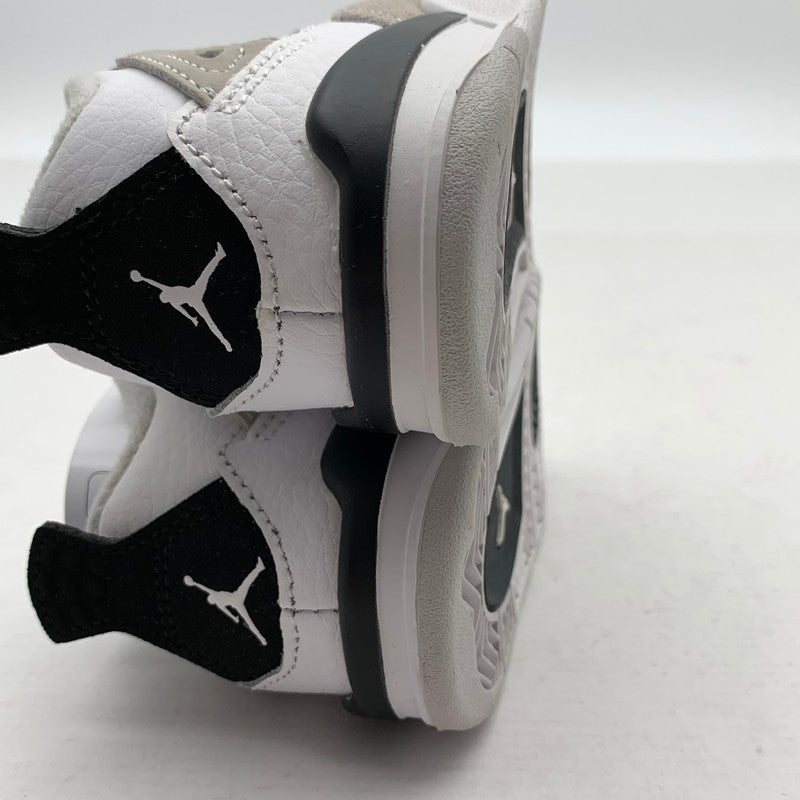 【中古美品】【キッズ】 NIKE ナイキ BQ7670-111 AIR JORDAN 4 RETRO エアジョーダン 4 スニーカー 173-260923-gm-38-fuzh サイズ：10cm カラー：ホワイト グレー 万代Net店