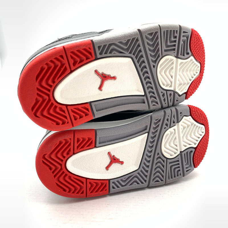 【中古美品】【キッズ】 NIKE ナイキ BQ7670-006 AIR JORDAN 4 RETRO エアジョーダン4 スニーカー 173-260923-gm-41-fuzh サイズ：12cm カラー：ブラック 万代Net店