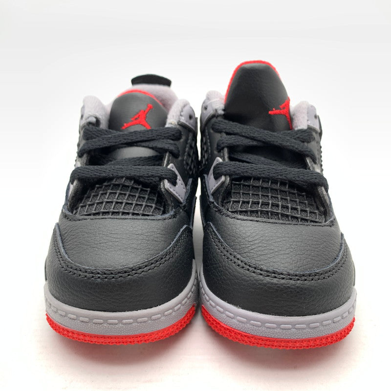 【中古美品】【キッズ】 NIKE ナイキ BQ7670-006 AIR JORDAN 4 RETRO エアジョーダン4 スニーカー 173-260923-gm-41-fuzh サイズ：12cm カラー：ブラック 万代Net店