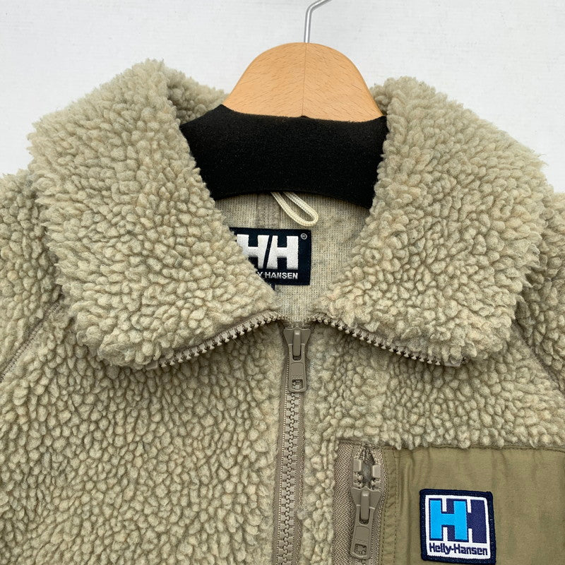 【中古品】【メンズ】 HELLY HANSEN ヘリーハンセン HO51965 FIBERPILE THERMO JACKET ファイバーパイルサーモ ジャケット BEIGE SIZE:M ※目潰れ・色抜け・毛玉あり 144-260912-io-26-fuzh カラー：ベージュ 万代Net店