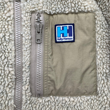 【中古品】【メンズ】 HELLY HANSEN ヘリーハンセン HO51965 FIBERPILE THERMO JACKET ファイバーパイルサーモ ジャケット BEIGE SIZE:M ※目潰れ・色抜け・毛玉あり 144-260912-io-26-fuzh カラー：ベージュ 万代Net店