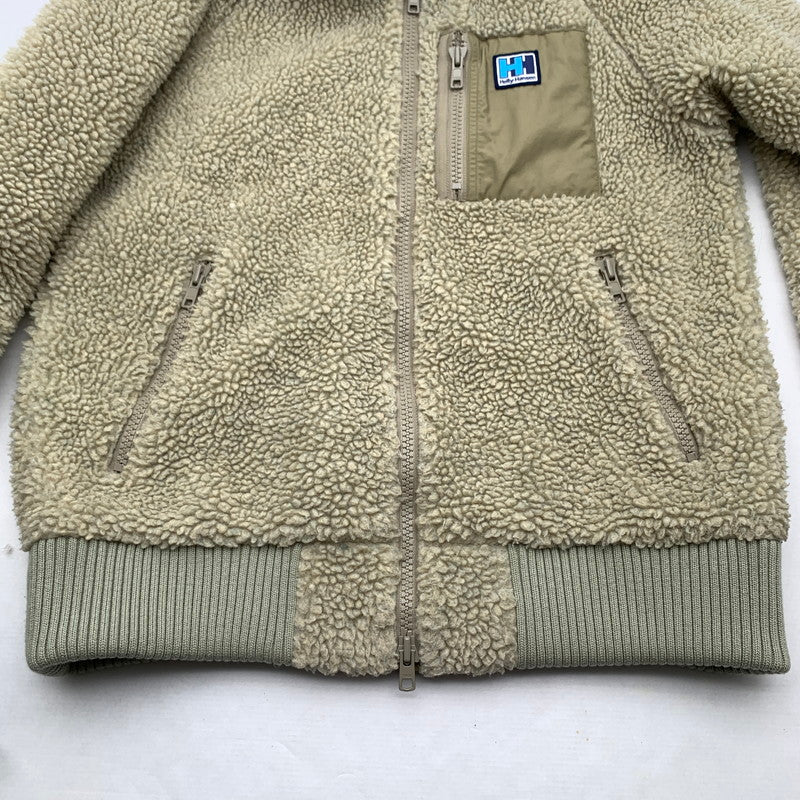 【中古品】【メンズ】 HELLY HANSEN ヘリーハンセン HO51965 FIBERPILE THERMO JACKET ファイバーパイルサーモ ジャケット BEIGE SIZE:M ※目潰れ・色抜け・毛玉あり 144-260912-io-26-fuzh カラー：ベージュ 万代Net店