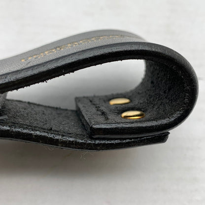 【中古品】【メンズ】 UNDERCOVER アンダーカバー キーリング BLACK LEATHER ゴールド キーホルダー 208-260912-io-13-fuzh カラー：ブラック 万代Net店