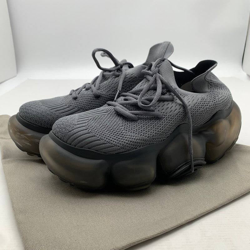 【中古品】【メンズ】 GROUNDS グラウンズ MOOPIE VOLUME SNEAKERS CHARCOAL SIZE:27.0㎝ 保存袋付属 ※スレ有 スニーカー シューズ 靴 162-260912-io-06-fuzh カラー：チャコール 万代Net店