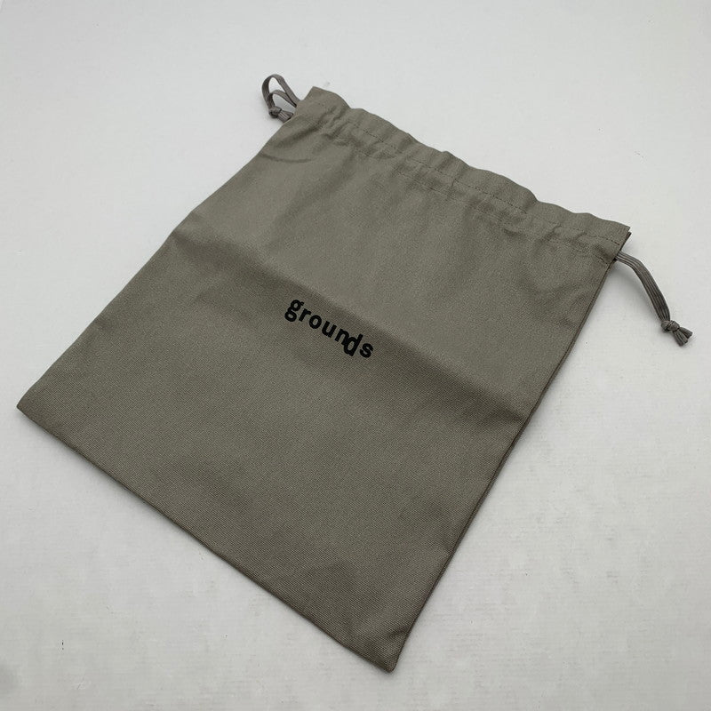【中古品】【メンズ】 GROUNDS グラウンズ MOOPIE VOLUME SNEAKERS CHARCOAL SIZE:27.0㎝ 保存袋付属 ※スレ有 スニーカー シューズ 靴 162-260912-io-06-fuzh カラー：チャコール 万代Net店