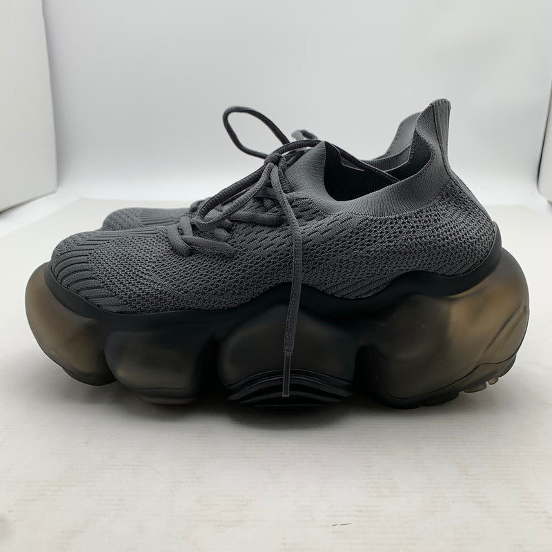 【中古品】【メンズ】 GROUNDS グラウンズ MOOPIE VOLUME SNEAKERS CHARCOAL SIZE:27.0㎝ 保存袋付属 ※スレ有 スニーカー シューズ 靴 162-260912-io-06-fuzh カラー：チャコール 万代Net店