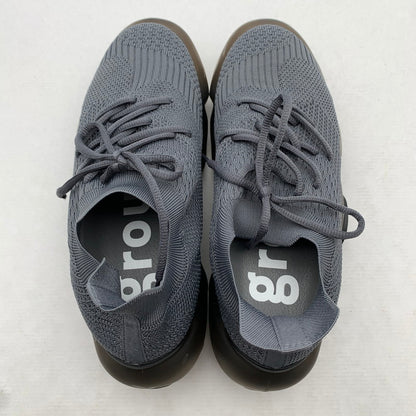 【中古品】【メンズ】 GROUNDS グラウンズ MOOPIE VOLUME SNEAKERS CHARCOAL SIZE:27.0㎝ 保存袋付属 ※スレ有 スニーカー シューズ 靴 162-260912-io-06-fuzh カラー：チャコール 万代Net店