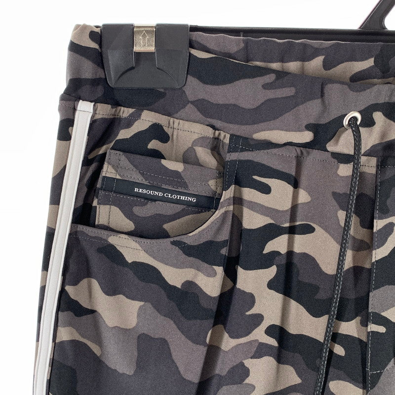 【中古品】【メンズ】 RESOUND CLOTHING TRACK PANTS リサウンドクロージング ストレッチ トラックパンツ ボトムス 151-260926-gm-02-fuzh サイズ：2 カラー：カモフラ 万代Net店