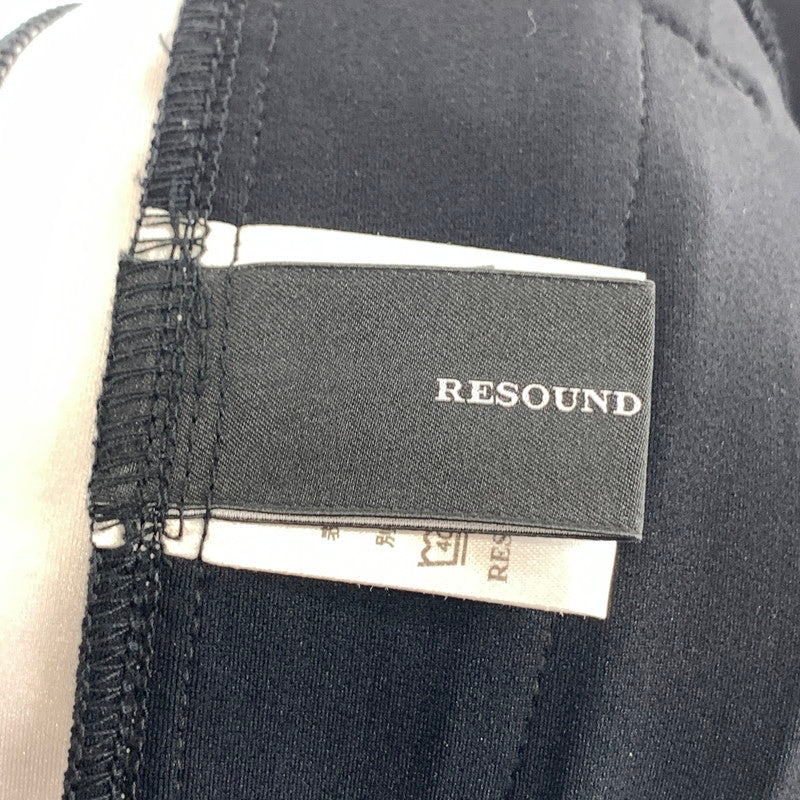 【中古品】【メンズ】 RESOUND CLOTHING TRACK PANTS リサウンドクロージング ストレッチ トラックパンツ ボトムス 151-260926-gm-01-fuzh サイズ：3 カラー：ブラック 万代Net店