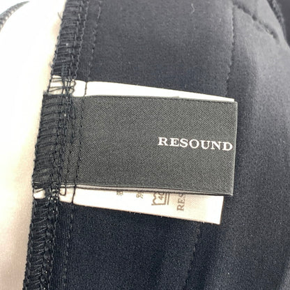 【中古品】【メンズ】 RESOUND CLOTHING TRACK PANTS リサウンドクロージング ストレッチ トラックパンツ ボトムス 151-260926-gm-01-fuzh サイズ：3 カラー：ブラック 万代Net店