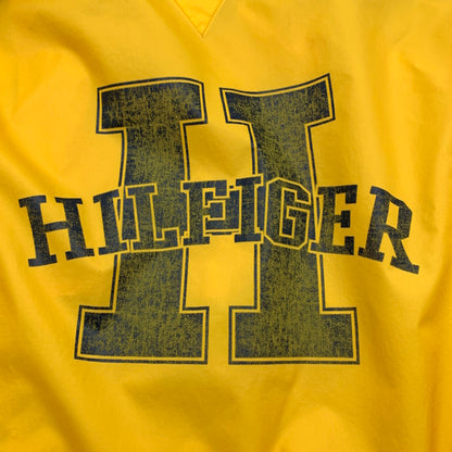 【中古品】【メンズ】 TOMMY HILFIGER トミーヒルフィガー ハーフジッププルオーバー 上着 ジャンパー アウター イエロー SIZE:XL ナイロン 90S ※汚れ・使用感有 147-260912-io-22-fuzh 万代Net店