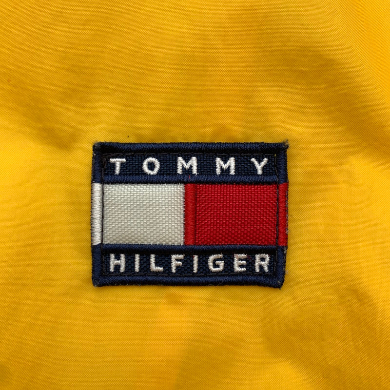 【中古品】【メンズ】 TOMMY HILFIGER トミーヒルフィガー ハーフジッププルオーバー 上着 ジャンパー アウター イエロー SIZE:XL ナイロン 90S ※汚れ・使用感有 147-260912-io-22-fuzh 万代Net店