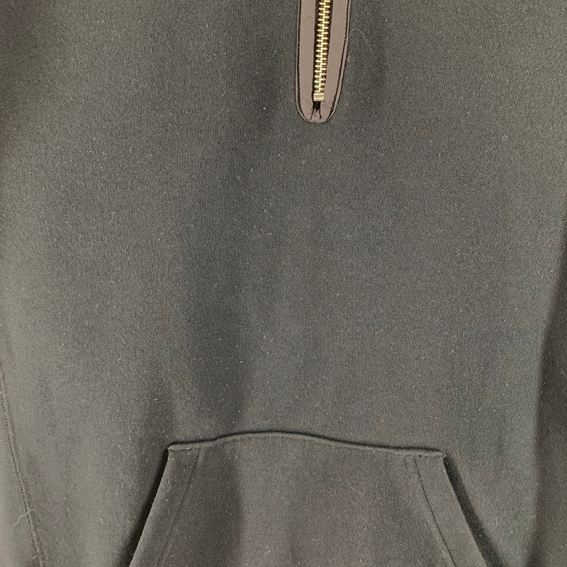 【中古品】【メンズ】 THE NORTH FACE ザ・ノースフェイス NT12010R HALF ZIP PARKA ハーフジップパーカー フーディ ブランド 古着 144-260921-gm-20-fuzh サイズ：S カラー：ブラック 万代Net店