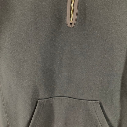 【中古品】【メンズ】 THE NORTH FACE ザ・ノースフェイス NT12010R HALF ZIP PARKA ハーフジップパーカー フーディ ブランド 古着 144-260921-gm-20-fuzh サイズ：S カラー：ブラック 万代Net店