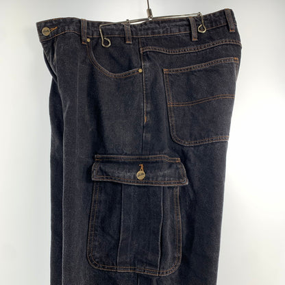 【中古品】【メンズ】 BUTTER GOODS BAGGIEST DENIM CARGO バターグッズ デニムバギー パンツ 153-260913-nm-09-fuzh サイズ：32 カラー：グレー 万代Net店