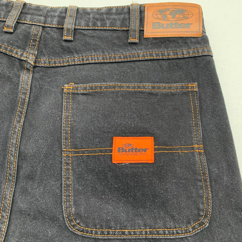 【中古品】【メンズ】 BUTTER GOODS BAGGIEST DENIM CARGO バターグッズ デニムバギー パンツ 153-260913-nm-09-fuzh サイズ：32 カラー：グレー 万代Net店