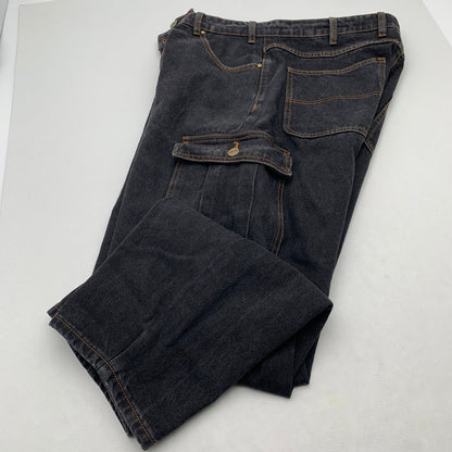 【中古品】【メンズ】 BUTTER GOODS BAGGIEST DENIM CARGO バターグッズ デニムバギー パンツ 153-260913-nm-09-fuzh サイズ：32 カラー：グレー 万代Net店