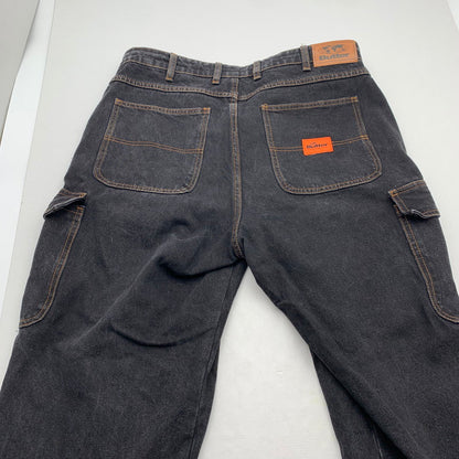 【中古品】【メンズ】 BUTTER GOODS BAGGIEST DENIM CARGO バターグッズ デニムバギー パンツ 153-260913-nm-09-fuzh サイズ：32 カラー：グレー 万代Net店
