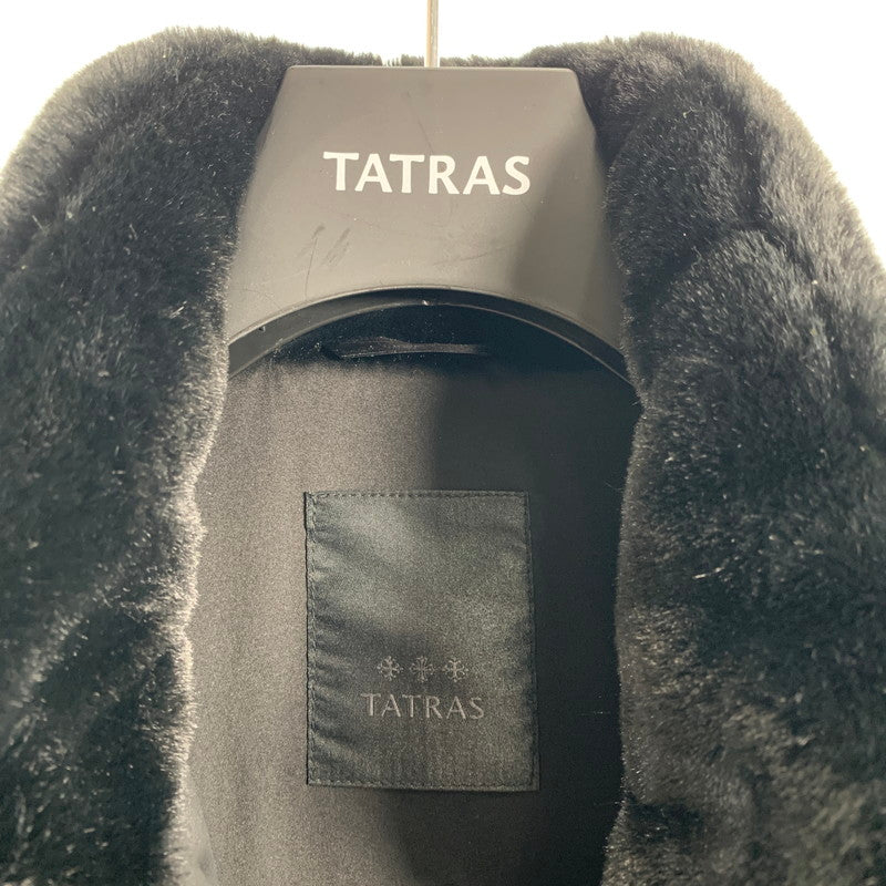 【中古品】【メンズ】 TATRAS タトラス MJXA0036033588 ASTONI アストーニ ボアブルゾン 141-260913-nm-07-fuzh サイズ：03 カラー：ブラック 万代Net店