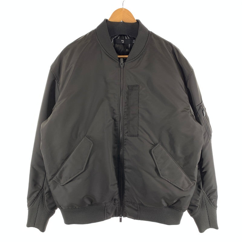 【中古品】【メンズ】 UNIQLO×JIL SANDER ジルサンダー 311-445765 ハイブリッドダウン オーバーサイズMA-1ブルゾン ジャケット 147-260926-gm-10-fuzh サイズ：XL カラー：カーキ 万代Net店