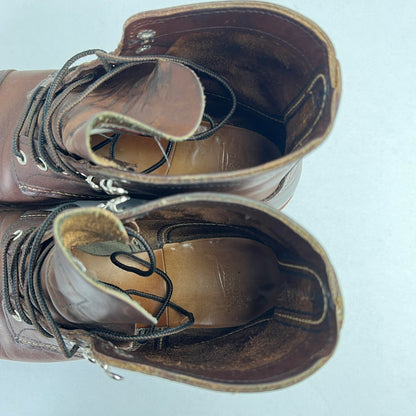 【中古品】【メンズ】 RED WING レッドウィング 8111 IRON RANGER BROWN ブーツ シューズ SIZE:27.0cm/本体のみ ※キズ・ソール減り・使用感有 靴 164-260912-io-40-fuzh カラー：ブラウン 万代Net店