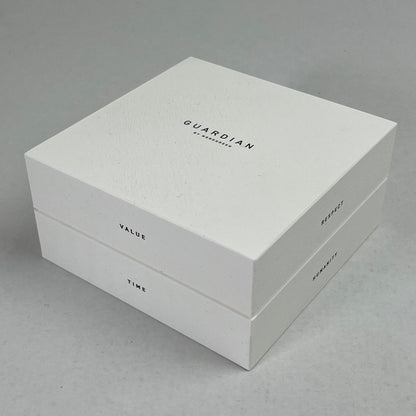 【中古品】【メンズ】 GUARDIAN COPENHAGEN ガーディアン コペンハーゲン 腕時計 COLLAR:SILVER/コマ.箱有/自動巻 ※使用感有 時計 197-260912-io-39-fuzh カラー：シルバー 万代Net店