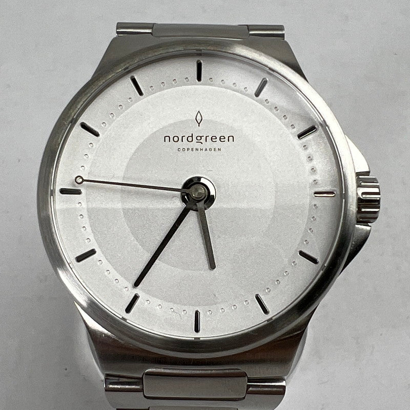【中古品】【メンズ】 GUARDIAN COPENHAGEN ガーディアン コペンハーゲン 腕時計 COLLAR:SILVER/コマ.箱有/自動巻 ※使用感有 時計 197-260912-io-39-fuzh カラー：シルバー 万代Net店