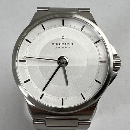 【中古品】【メンズ】 GUARDIAN COPENHAGEN ガーディアン コペンハーゲン 腕時計 COLLAR:SILVER/コマ.箱有/自動巻 ※使用感有 時計 197-260912-io-39-fuzh カラー：シルバー 万代Net店
