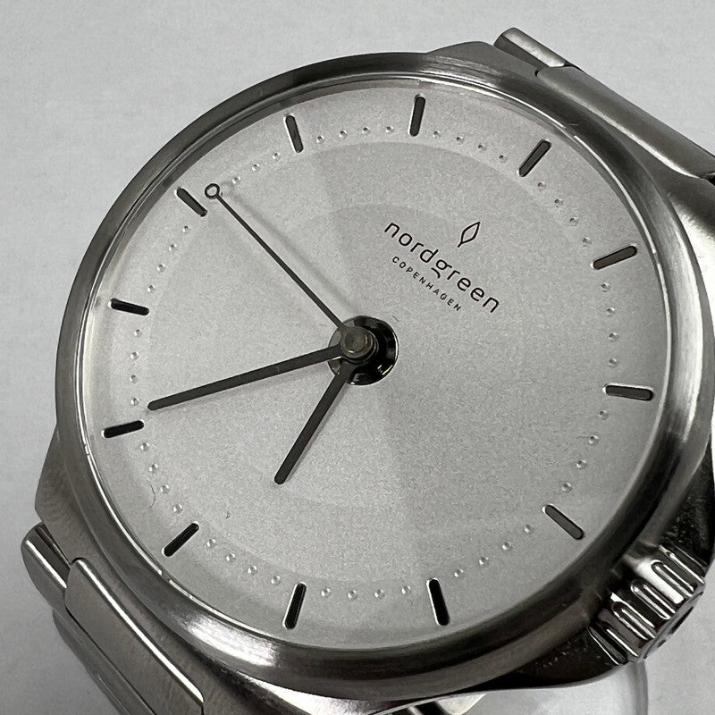 【中古品】【メンズ】 GUARDIAN COPENHAGEN ガーディアン コペンハーゲン 腕時計 COLLAR:SILVER/コマ.箱有/自動巻 ※使用感有 時計 197-260912-io-39-fuzh カラー：シルバー 万代Net店