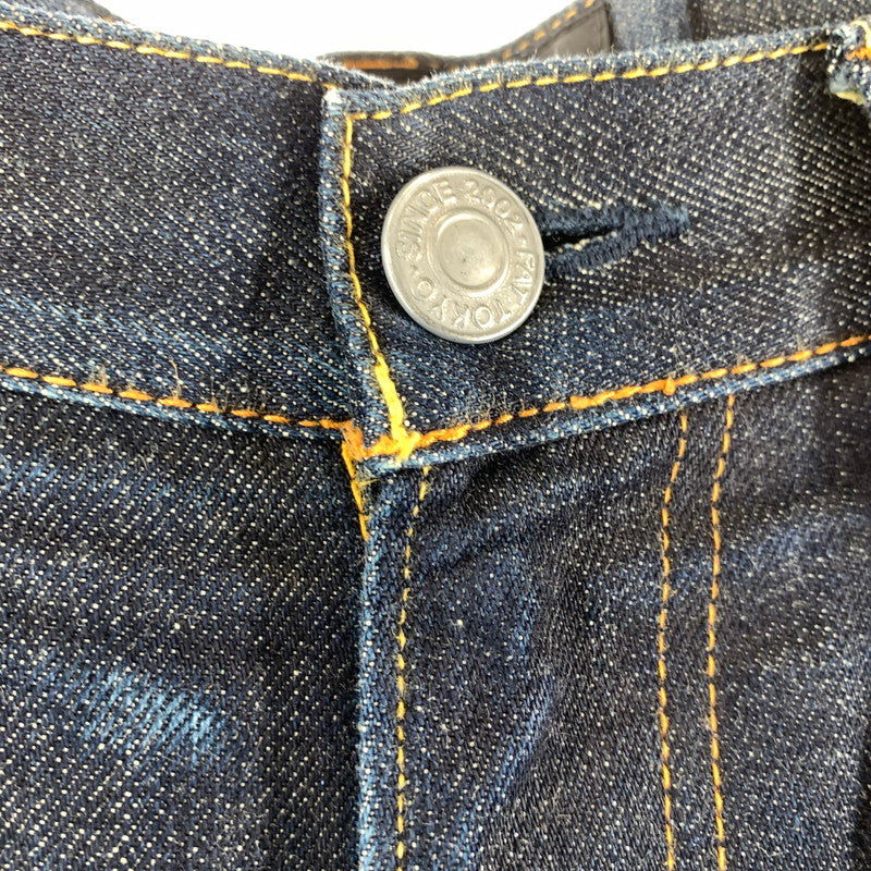 【中古品】【メンズ】 FAT エフエーティー ストレートデニムパンツ 153-260928-ny-13-fuzh サイズ：FAT(XL) カラー：インディゴ 万代Net店