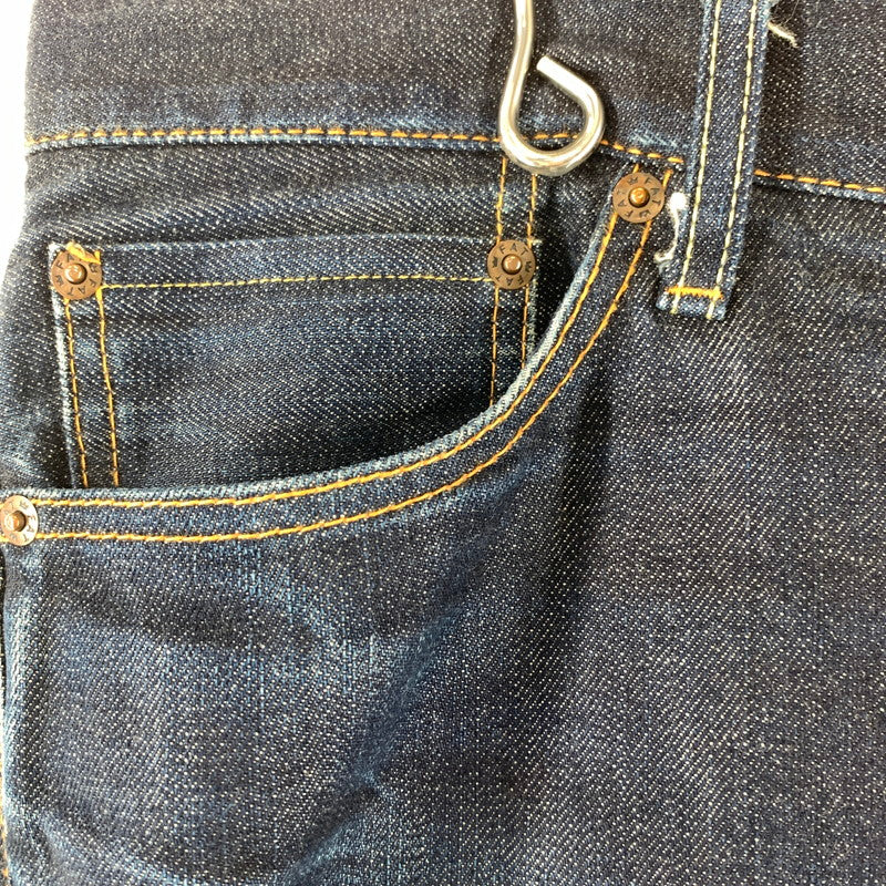 【中古品】【メンズ】 FAT エフエーティー ストレートデニムパンツ 153-260928-ny-13-fuzh サイズ：FAT(XL) カラー：インディゴ 万代Net店