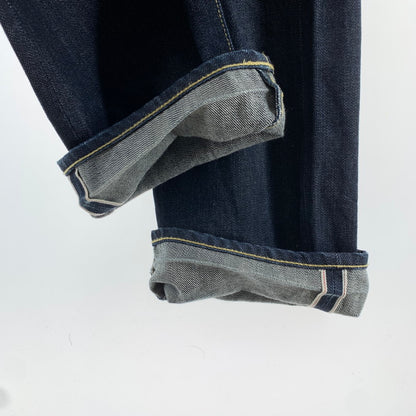 【中古品】【メンズ】 FAT エフエーティー ストレートデニムパンツ 153-260928-ny-13-fuzh サイズ：FAT(XL) カラー：インディゴ 万代Net店