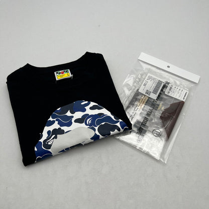 【中古美品】【メンズ】 A BATHING APE アベイシングエイプ BAPE COM BIG APE HEAD TEE Tシャツ BLACK SIZE:L 保存袋付属 142-260912-io-35-fuzh カラー：ブラック 万代Net店