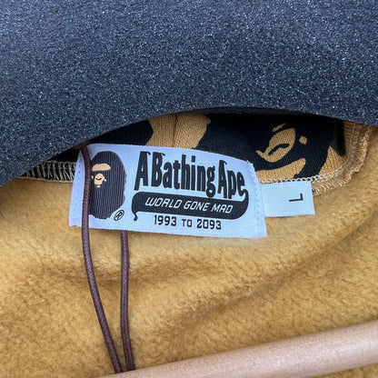 【中古美品】【メンズ】 A BATHNIG APE アベイシングエイプ 1ST CAMO SHARK FULL ZIP HOODIE ジップ フーディー パーカー BEIGE SIZE:L 保存袋付属 142-260912-io-36-fuzh カラー：ベージュ 万代Net店