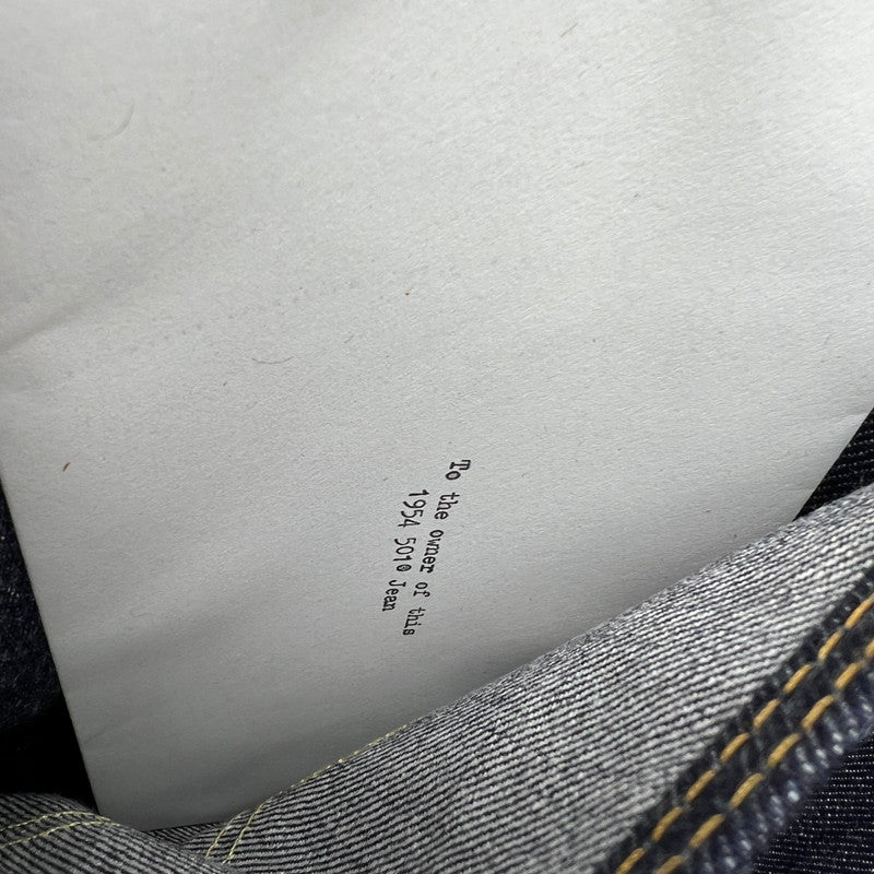 【中古美品】【メンズ】 LEVIS リーバイス VINTAGE CLOTHING 501Z XX DENIM PANTS デニムパンツ ジーンズ ジーパン INDIGO/SIZE:38×34/1954復刻.赤耳.TALON/保存袋付属 156-260912-io-37-fuzh カラー：インディゴ 万代Net店