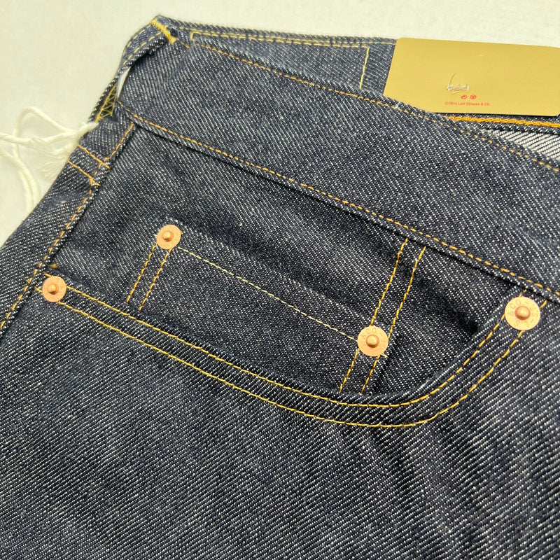 【中古美品】【メンズ】 LEVIS リーバイス VINTAGE CLOTHING 501Z XX DENIM PANTS デニムパンツ ジーンズ ジーパン INDIGO/SIZE:38×34/1954復刻.赤耳.TALON/保存袋付属 156-260912-io-37-fuzh カラー：インディゴ 万代Net店