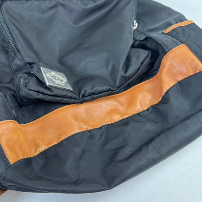 【中古品】【メンズ】 OROBIANCO オロビアンコ BACKPACK バックパック リュックサック BLACK カバン ※使用感あり 188-260912-io-38-fuzh カラー：ブラック 万代Net店
