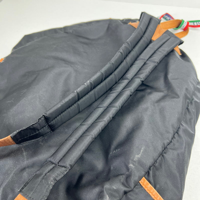【中古品】【メンズ】 OROBIANCO オロビアンコ BACKPACK バックパック リュックサック BLACK カバン ※使用感あり 188-260912-io-38-fuzh カラー：ブラック 万代Net店