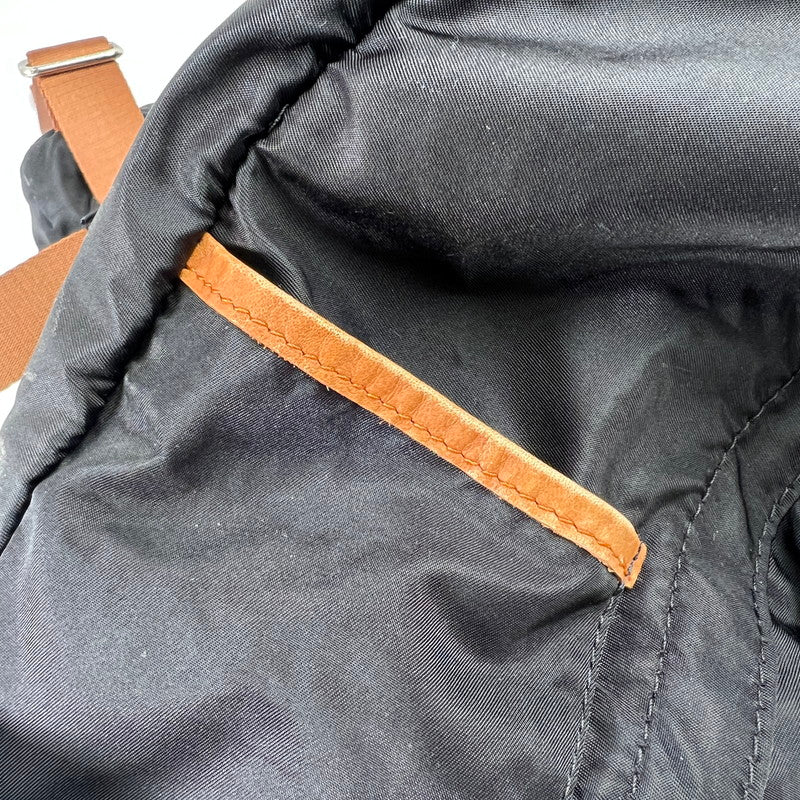 【中古品】【メンズ】 OROBIANCO オロビアンコ BACKPACK バックパック リュックサック BLACK カバン ※使用感あり 188-260912-io-38-fuzh カラー：ブラック 万代Net店