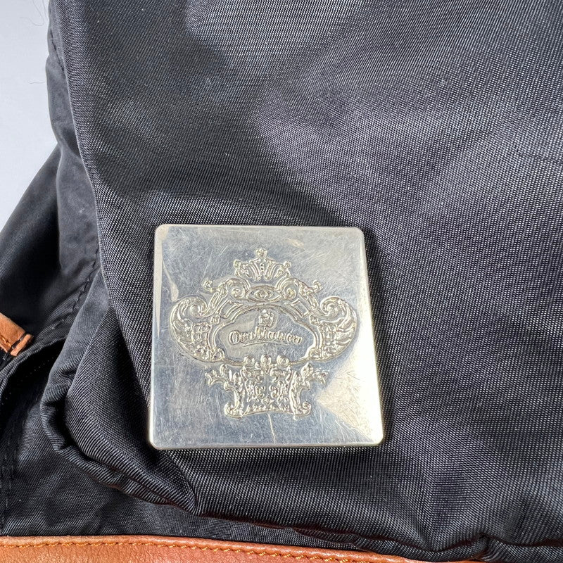 【中古品】【メンズ】 OROBIANCO オロビアンコ BACKPACK バックパック リュックサック BLACK カバン ※使用感あり 188-260912-io-38-fuzh カラー：ブラック 万代Net店