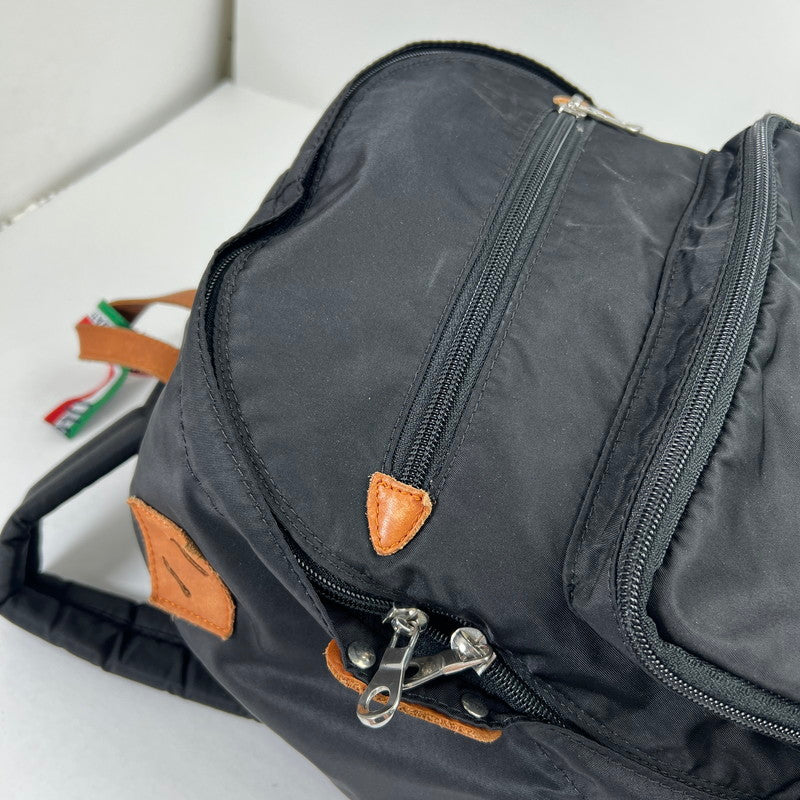【中古品】【メンズ】 OROBIANCO オロビアンコ BACKPACK バックパック リュックサック BLACK カバン ※使用感あり 188-260912-io-38-fuzh カラー：ブラック 万代Net店
