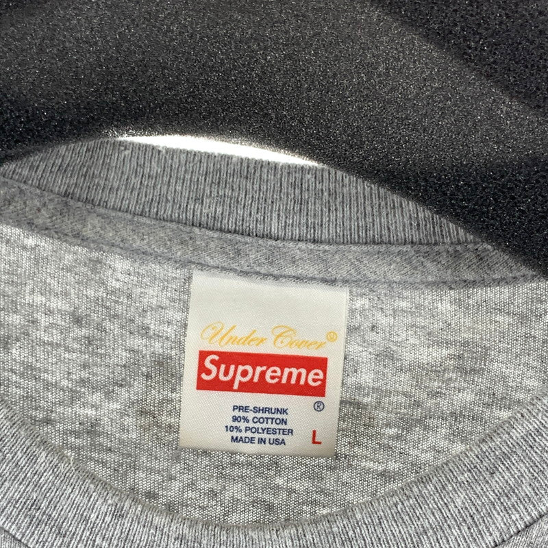 【中古品】【メンズ】 SUPREME シュプリーム×UNDER COVER 15SS SYNHEAD SS TEE アンダーカバー 半袖Tシャツ カットソー 149-260920-gm-13-fuzh サイズ：L カラー：グレー 万代Net店