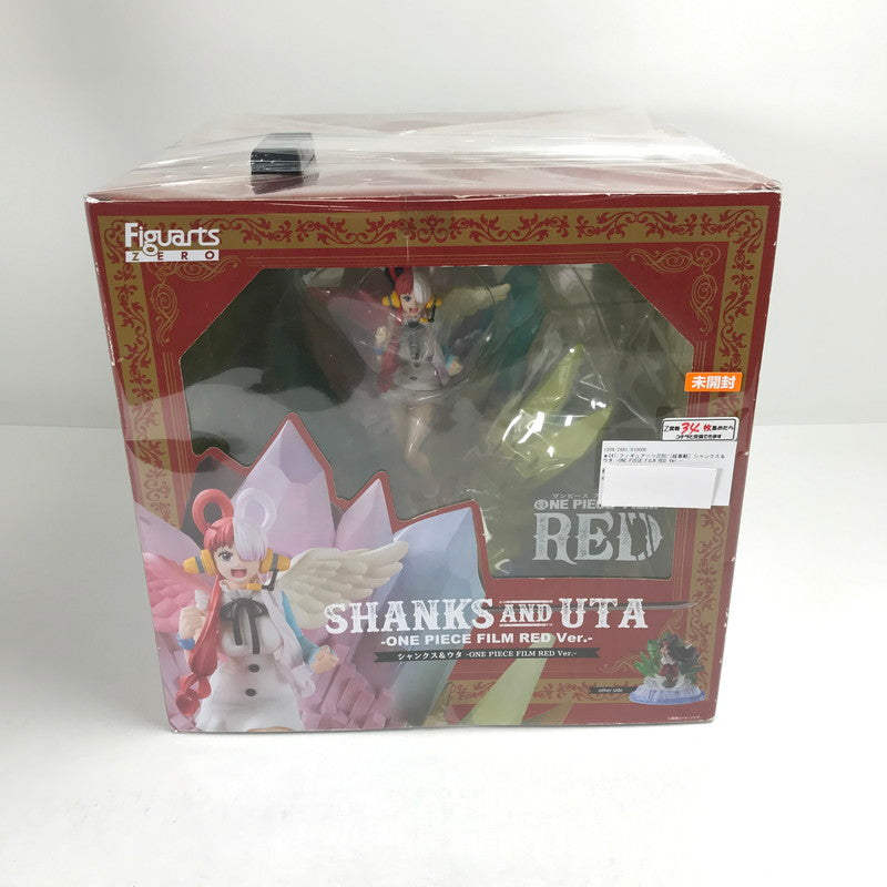 【中古品】 フィギュアーツZERO [超激戦] シャンクス＆ウタ -ONE PIECE FILM RED Ver.- 箱傷みあり 047-260914-ky-12-fuzh 万代Net店
