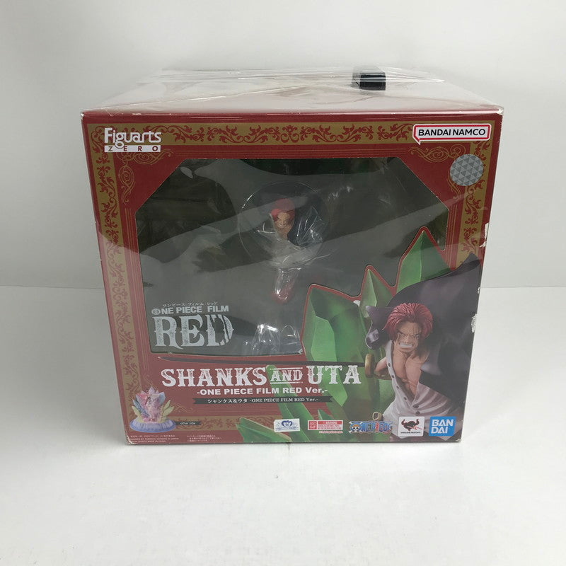 【中古品】 フィギュアーツZERO [超激戦] シャンクス＆ウタ -ONE PIECE FILM RED Ver.- 箱傷みあり 047-260914-ky-12-fuzh 万代Net店