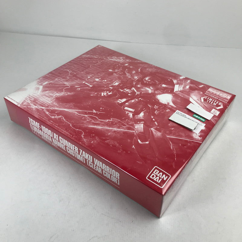 【中古美品】 内装未開封 1/100 MG ZGMF-1000 A1 ガナーザクウォーリア ルナマリア・ホーク専用機 クリアカラー ガンダム ガンプラ 058-261009-ip-23-fuzh 万代Net店
