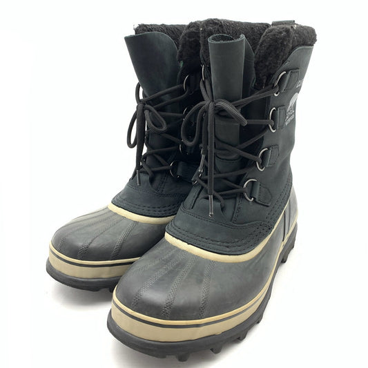 【中古品】【メンズ】 SOREL ソレル NM1000-014 CARIBOU カリブー ブーツ レインブーツ 靴 164-260921-gm-23-fuzh サイズ：28cm カラー：ブラック 万代Net店