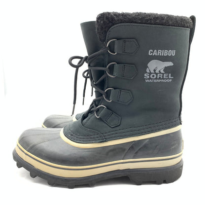 【中古品】【メンズ】 SOREL ソレル NM1000-014 CARIBOU カリブー ブーツ レインブーツ 靴 164-260921-gm-23-fuzh サイズ：28cm カラー：ブラック 万代Net店